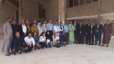 الزيارة الميدانية لقاعة الندوات والعروض بطانطان