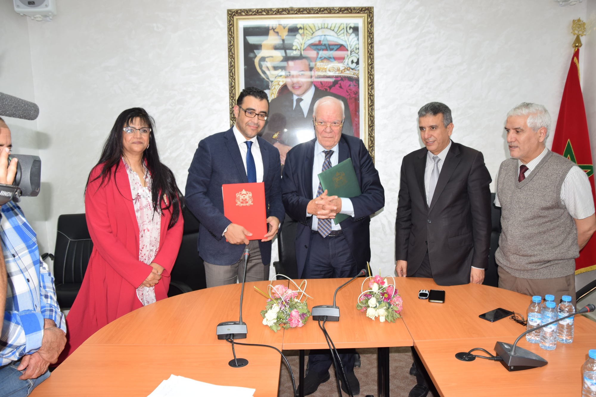 توقيع اتفاقية شراكة بين الغرفة والجمعية المغربية للمصدرين