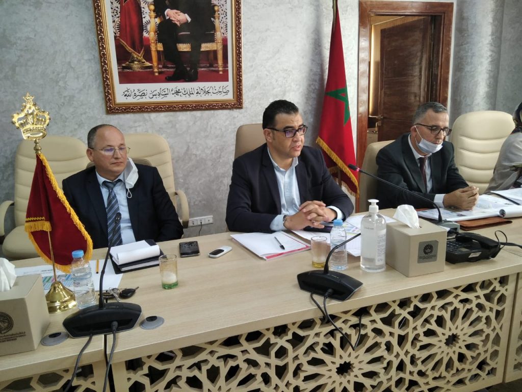 مستجدات مشروع احداث منطقة الأنشطة الاقتصادية بطانطان